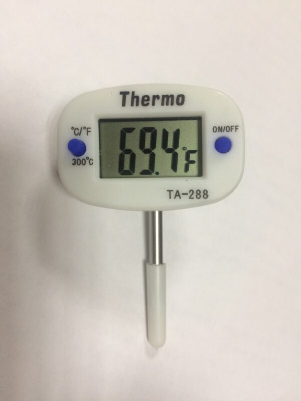 Термометр электронный с коротким щупом