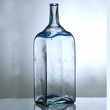 Бутылка стеклянная ручной работы 10 л. "Магарыч"